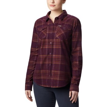 Columbia Ženske Košulje - Times Two Corduroy Long Sleeve Crne Roze | RJYF-26571